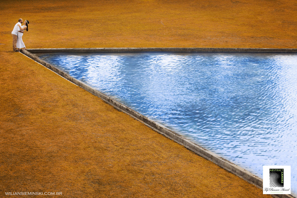 Ensaio divertido no Museo do Olho